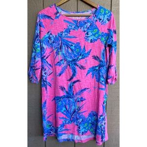 Lilly Pulitzer Monkey Palm Dress M